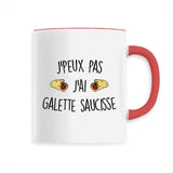 Mug J'peux pas j'ai galette saucisse 