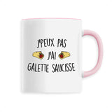 Mug J'peux pas j'ai galette saucisse 