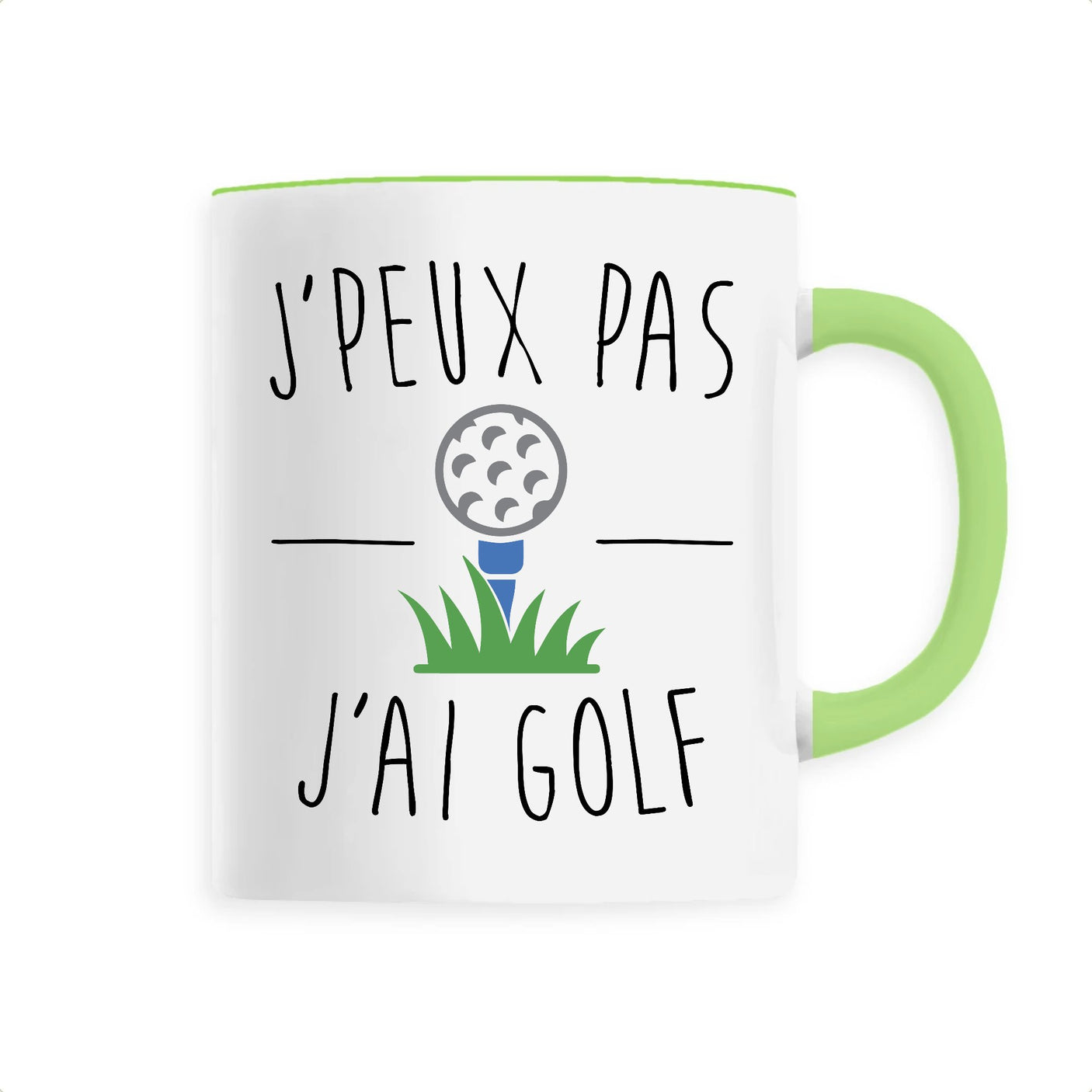 Mug J'peux pas j'ai golf 