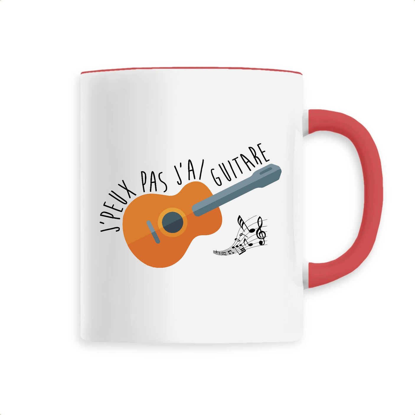 Mug J'peux pas j'ai guitare 