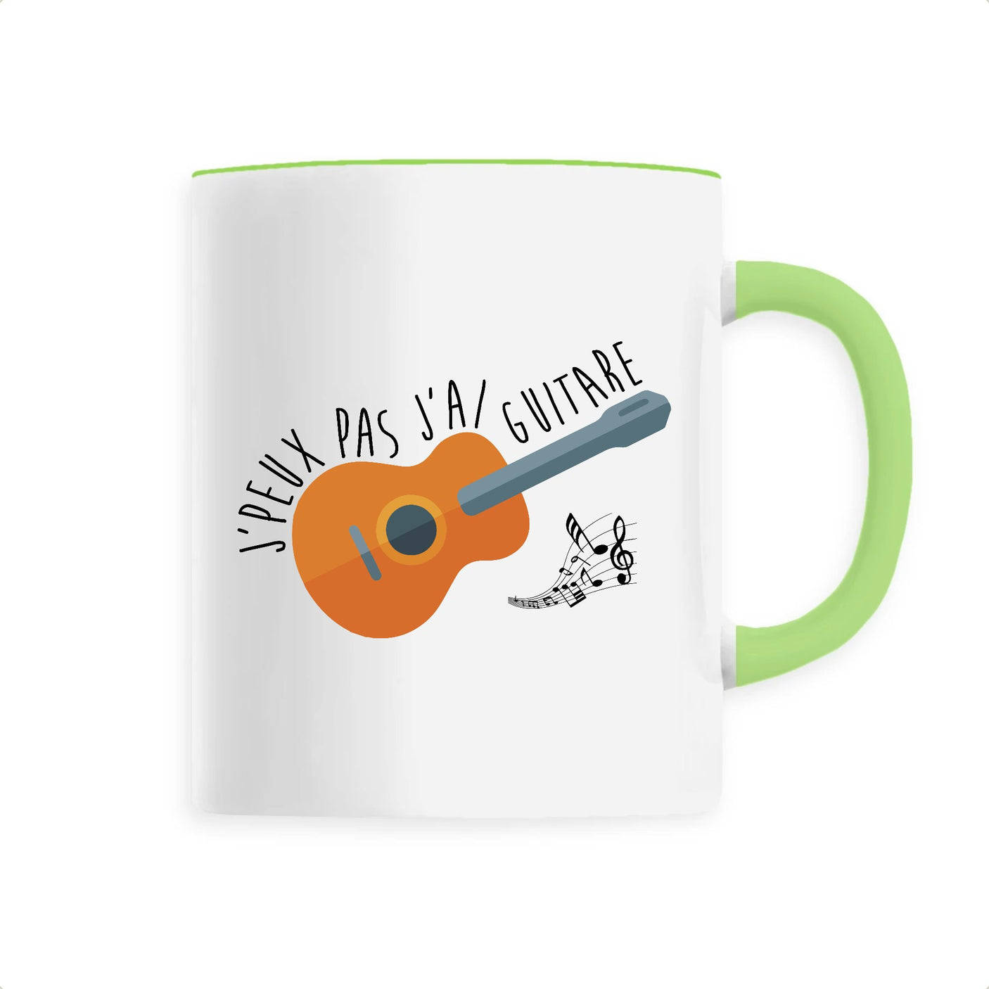 Mug J'peux pas j'ai guitare 