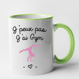 Mug J'peux pas j'ai gym Vert