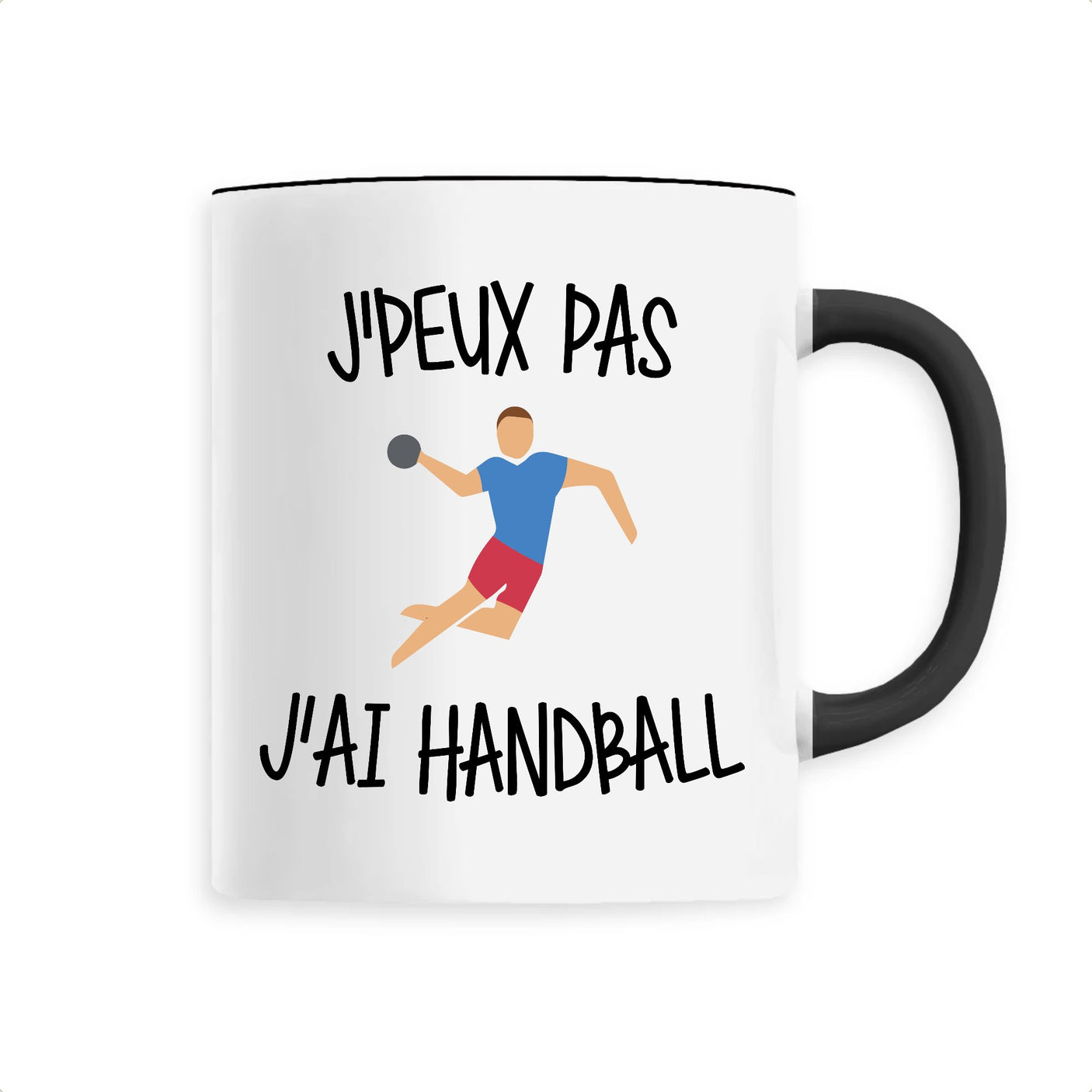 Mug J'peux pas j'ai handball 