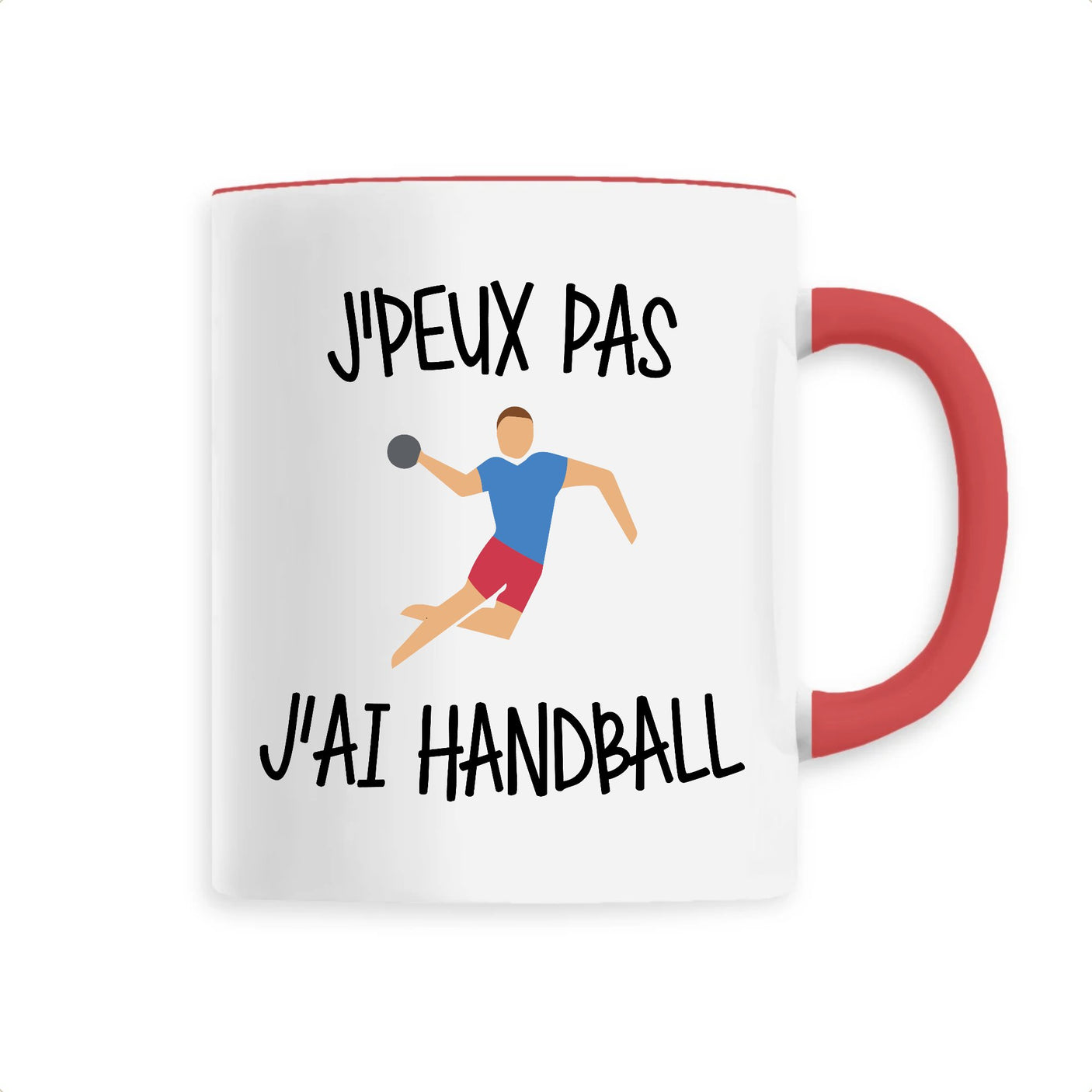 Mug J'peux pas j'ai handball 