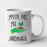 Mug J'peux pas j'ai jardinage Blanc