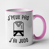 Mug J'peux pas j'ai judo Rose