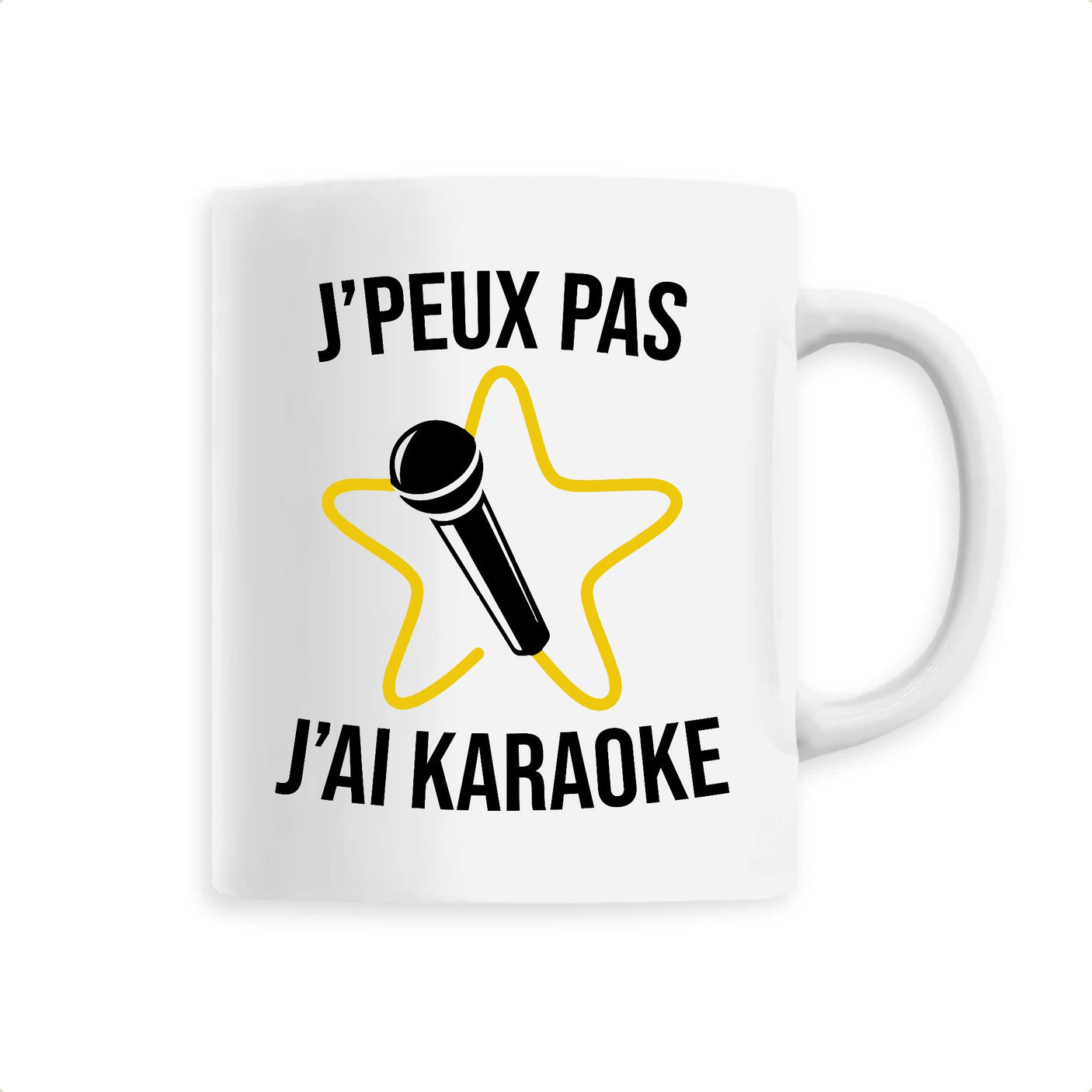 Mug J'peux pas j'ai karaoke 