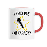 Mug J'peux pas j'ai karaoke 