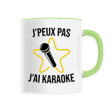 Mug J'peux pas j'ai karaoke 