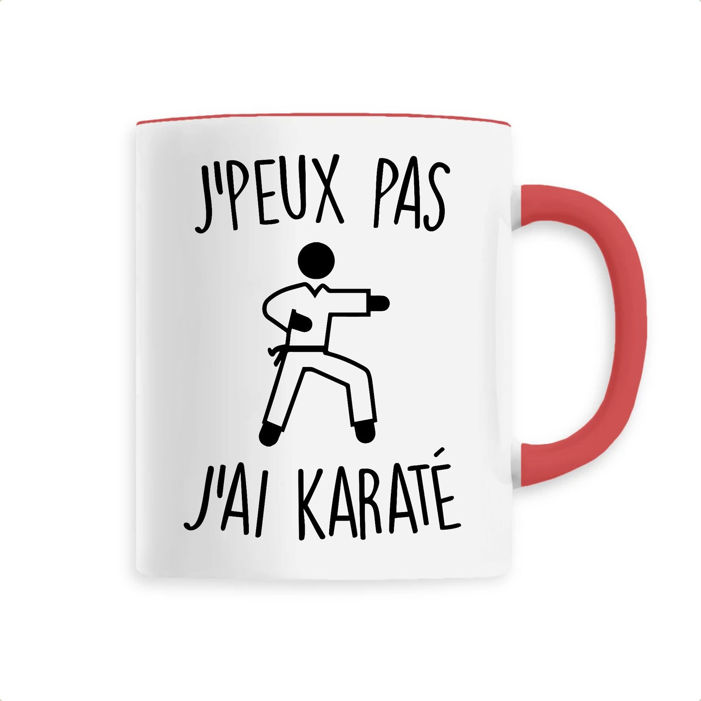 Mug J'peux pas j'ai karaté 