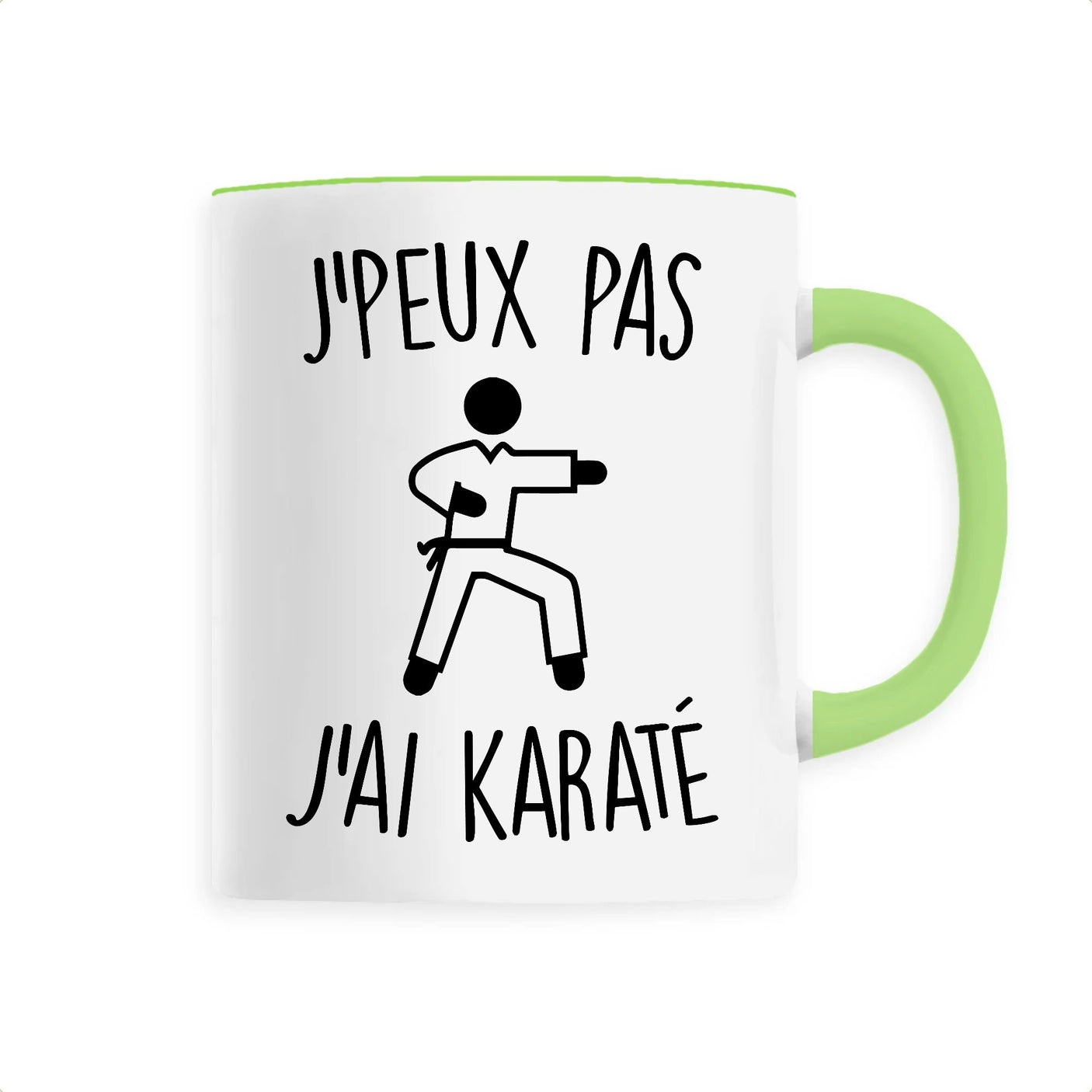 Mug J'peux pas j'ai karaté 