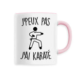 Mug J'peux pas j'ai karaté 