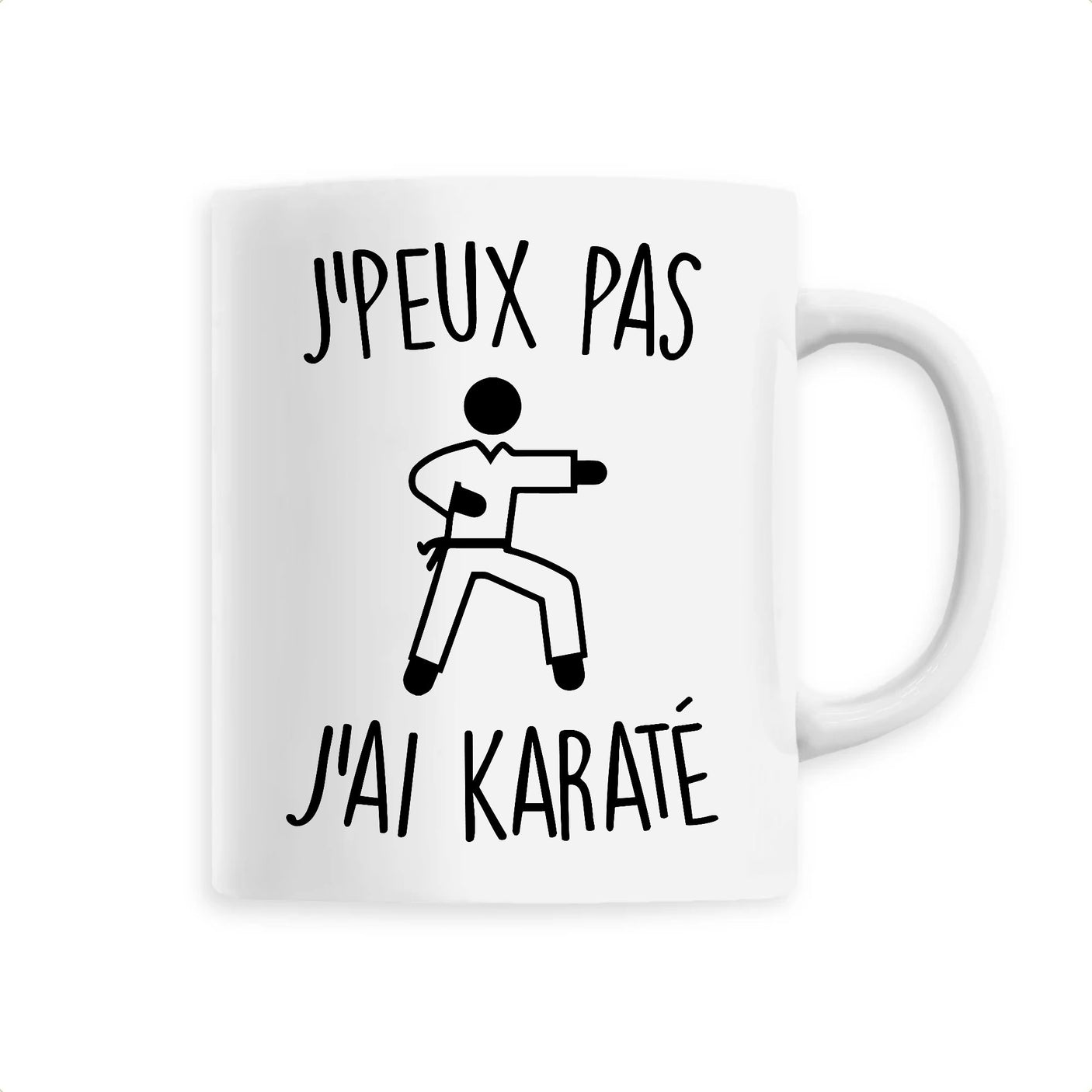 Mug J'peux pas j'ai karaté 