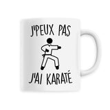 Mug J'peux pas j'ai karaté 