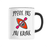 Mug J'peux pas j'ai kayak 