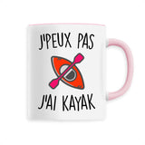 Mug J'peux pas j'ai kayak 