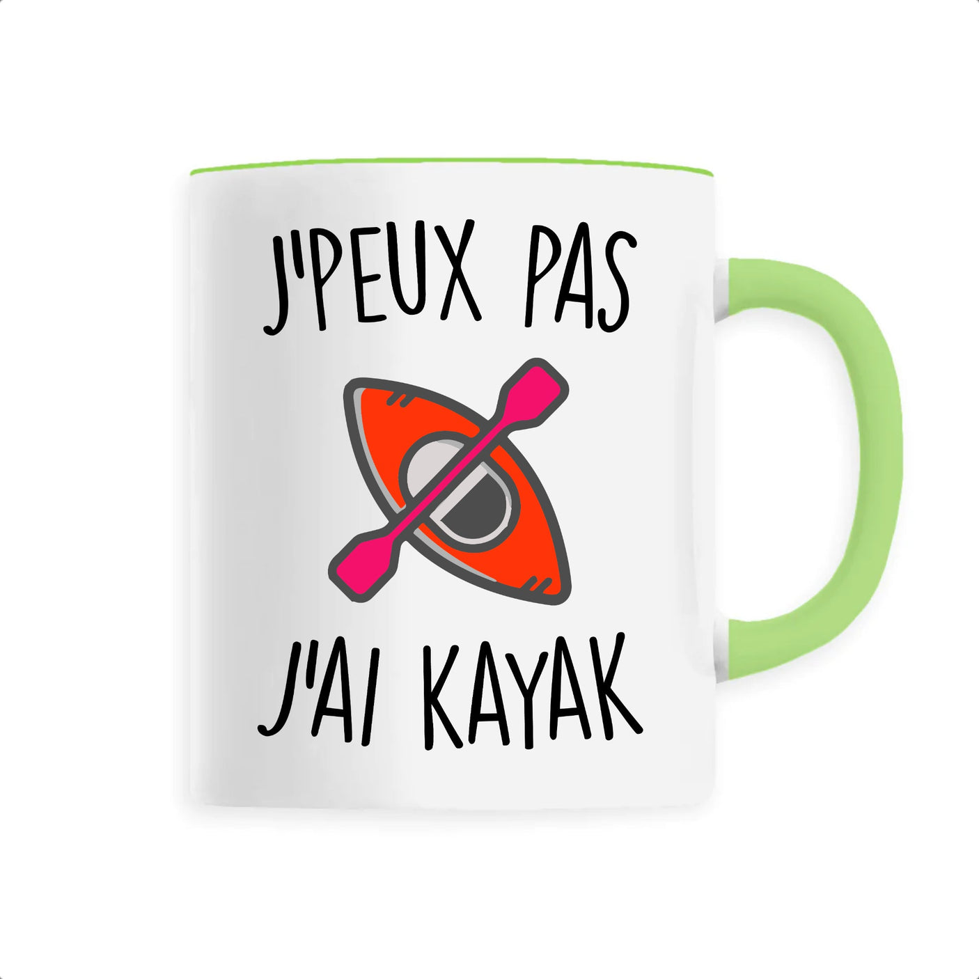 Mug J'peux pas j'ai kayak 