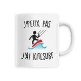 Mug J'peux pas j'ai kitesurf 