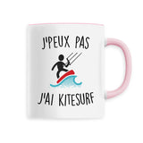 Mug J'peux pas j'ai kitesurf 