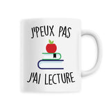 Mug J'peux pas j'ai lecture 