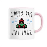 Mug J'peux pas j'ai luge 