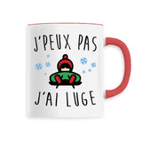 Mug J'peux pas j'ai luge 