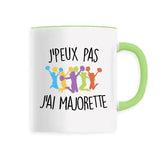 Mug J'peux pas j'ai majorette 