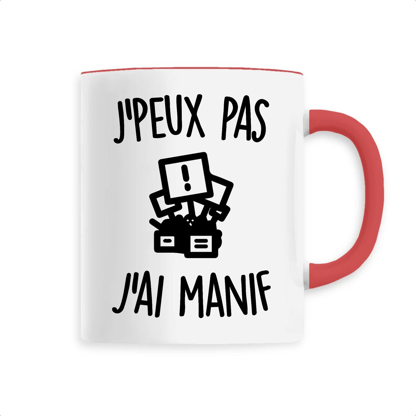 Mug J'peux pas j'ai manif 