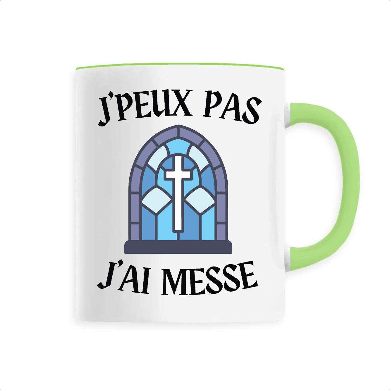 Mug J'peux pas j'ai messe 