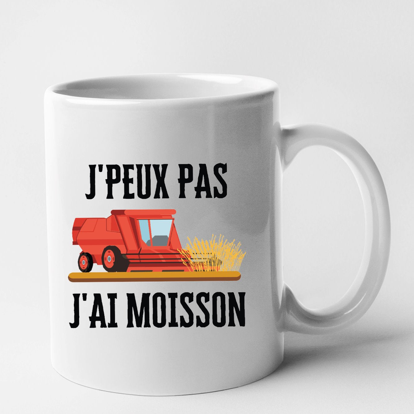 Mug J'peux pas j'ai moisson Blanc