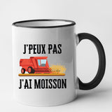 Mug J'peux pas j'ai moisson Noir