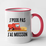 Mug J'peux pas j'ai moisson Rouge