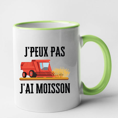 Mug J'peux pas j'ai moisson Vert