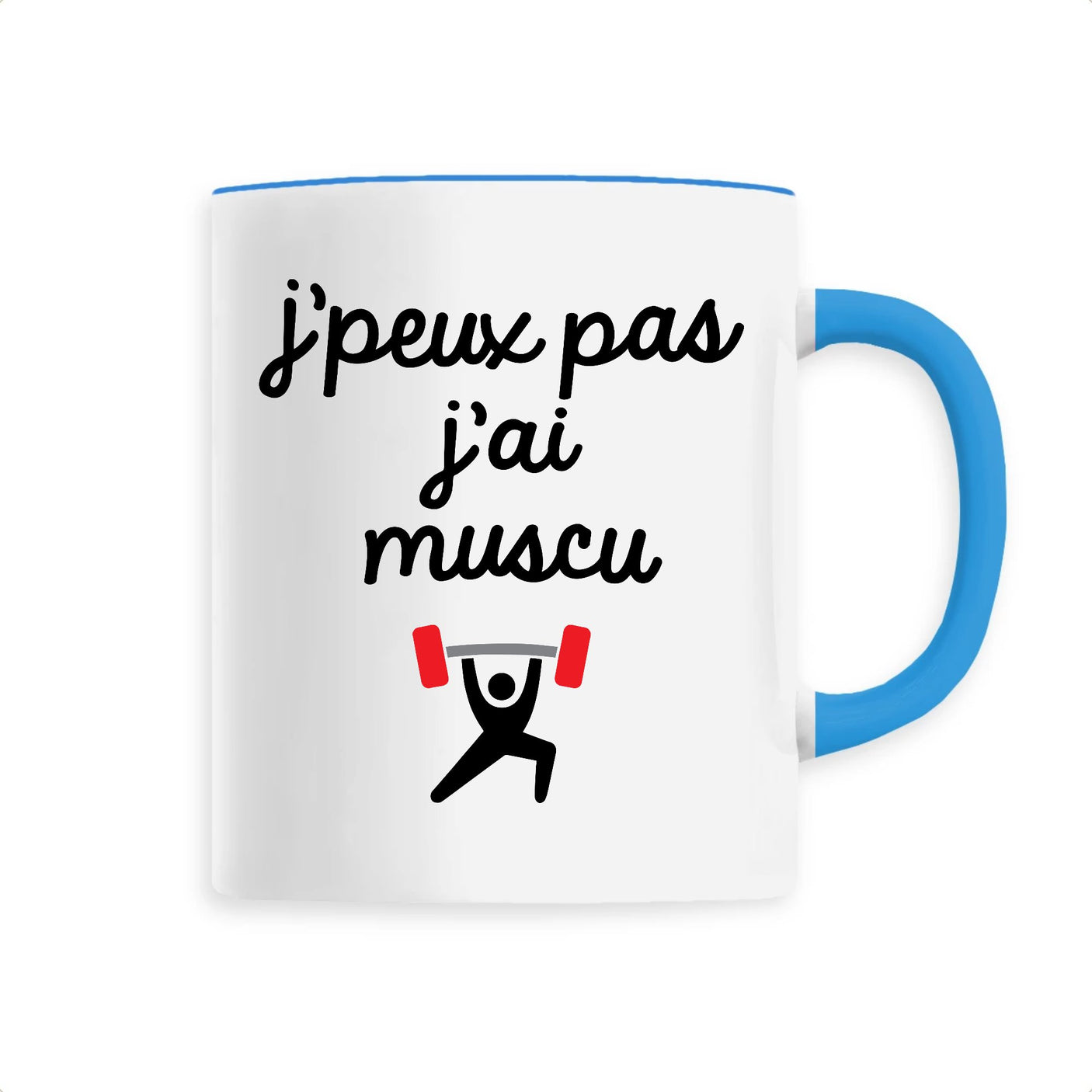 Mug J'peux pas j'ai muscu 