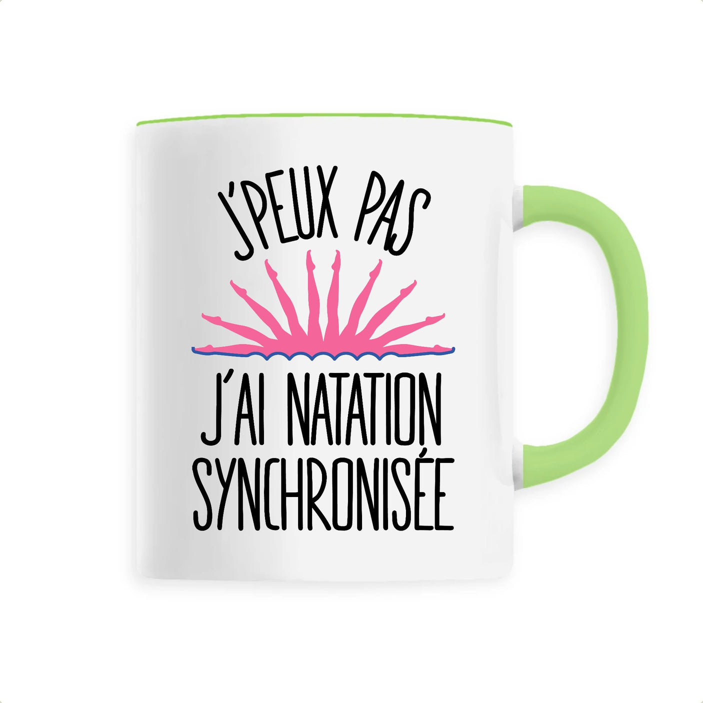 Mug J'peux pas j'ai natation synchronisée 