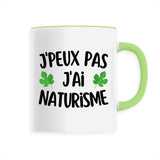 Mug J'peux pas j'ai naturisme 