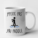 Mug J'peux pas j'ai paddle Blanc