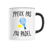 Mug J'peux pas j'ai padel 