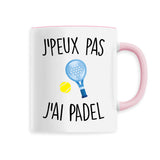 Mug J'peux pas j'ai padel 