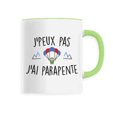 Mug J'peux pas j'ai parapente 