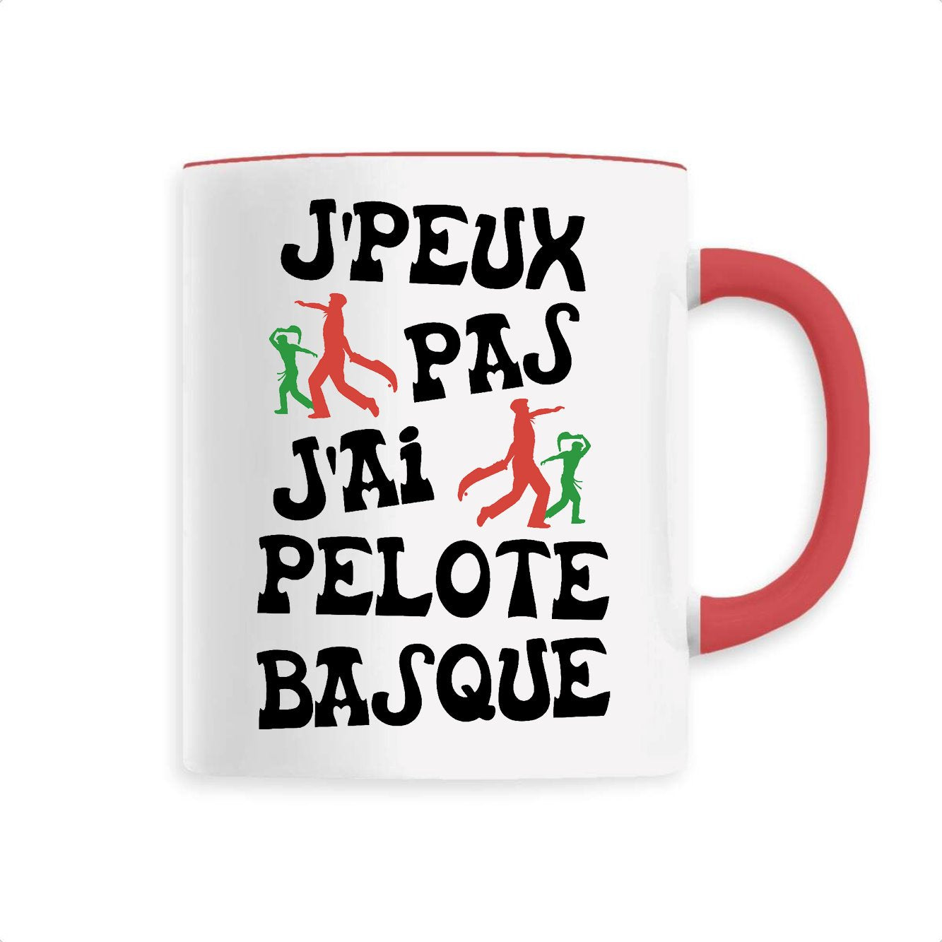 Mug J'peux pas j'ai pelote basque 