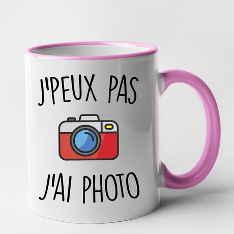 Mug J'peux pas j'ai photo Rose