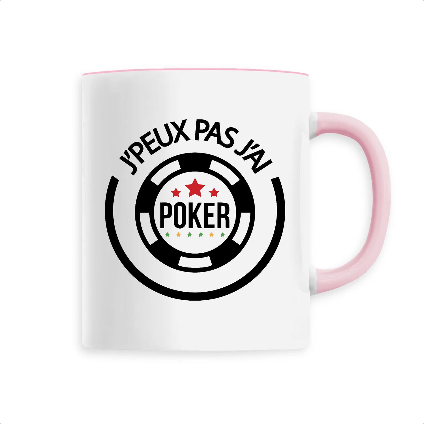 Mug J'peux pas j'ai poker 