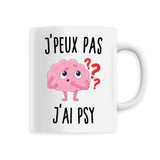 Mug J'peux pas j'ai psy 