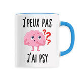 Mug J'peux pas j'ai psy 