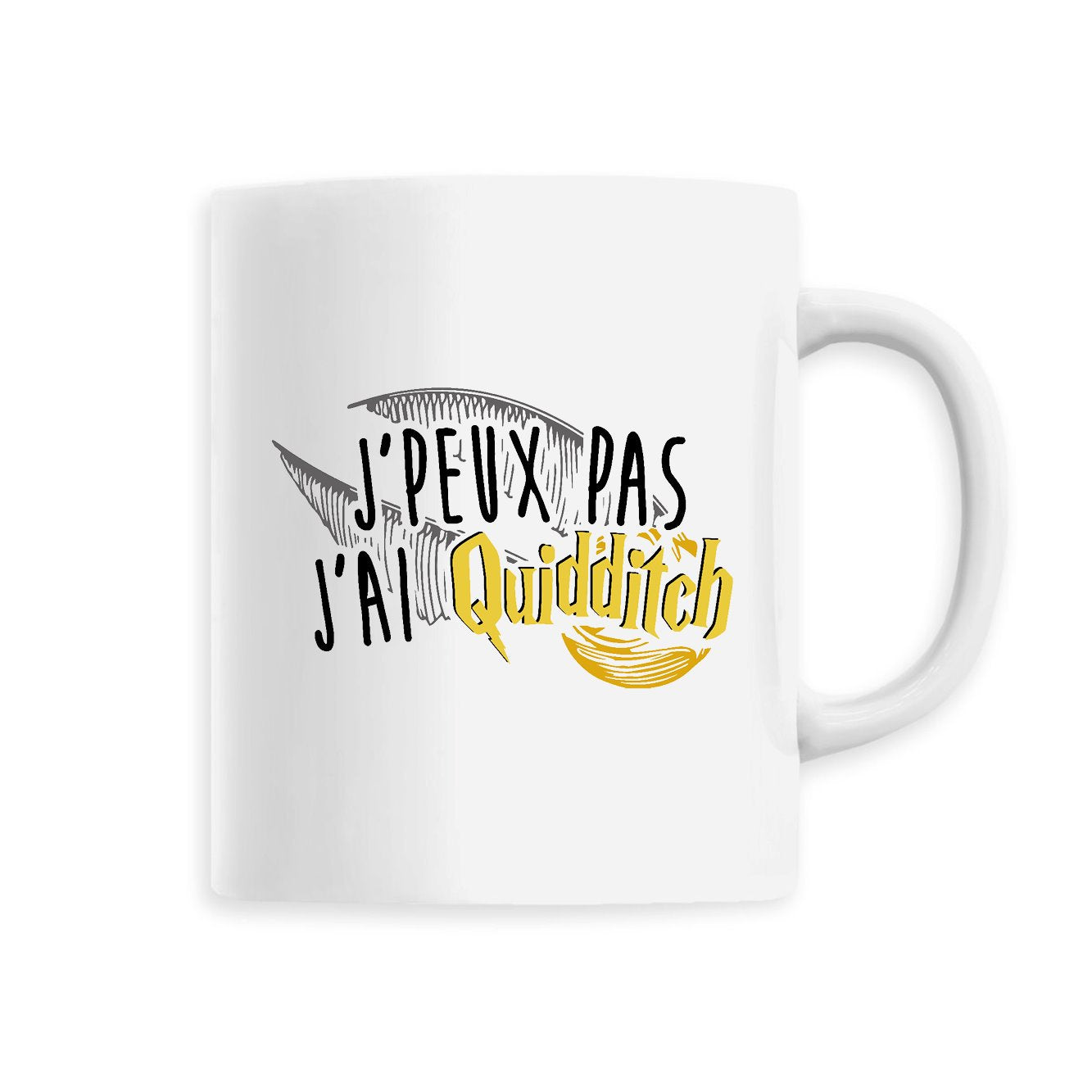 Mug J'peux pas j'ai Quidditch 