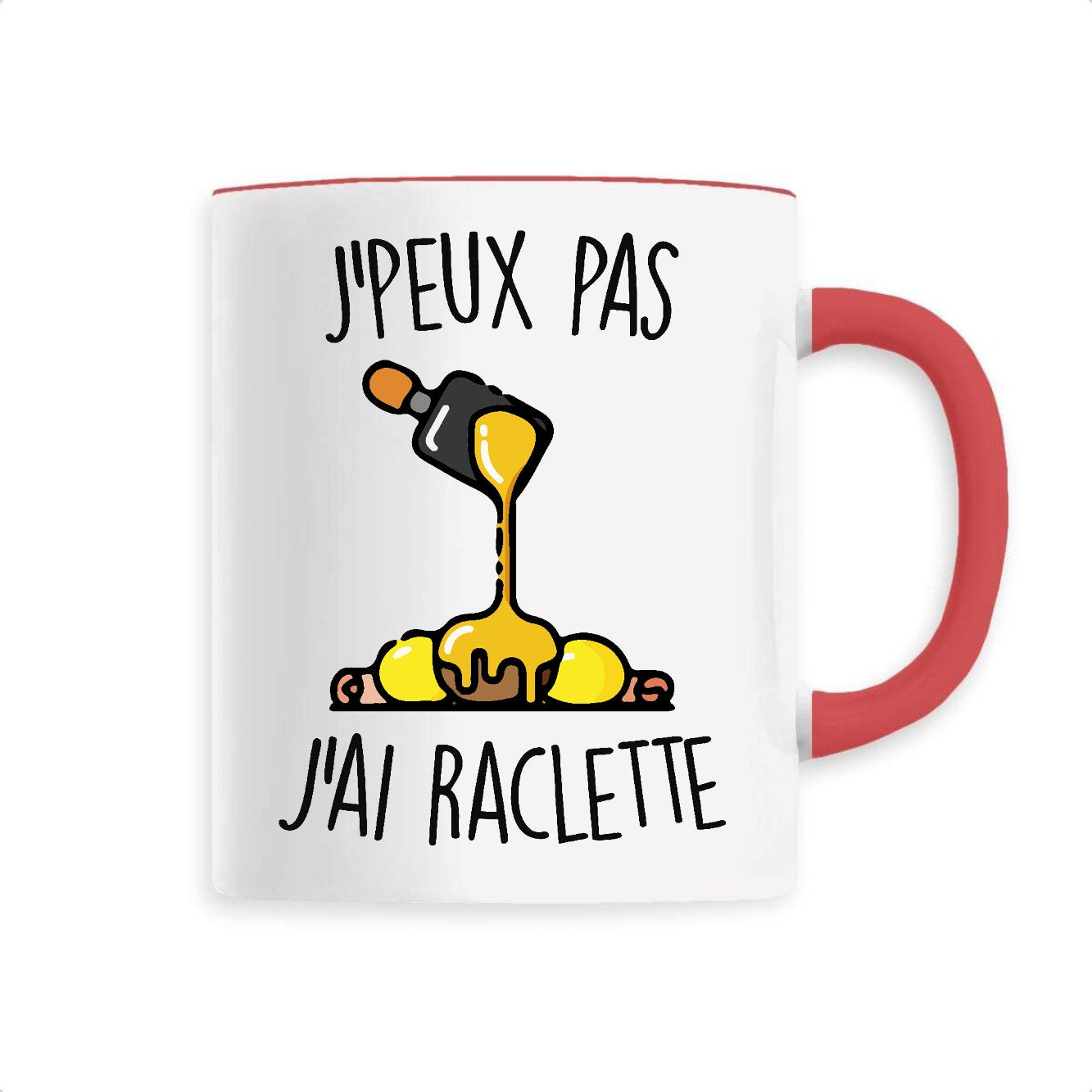 Mug J'peux pas j'ai raclette 