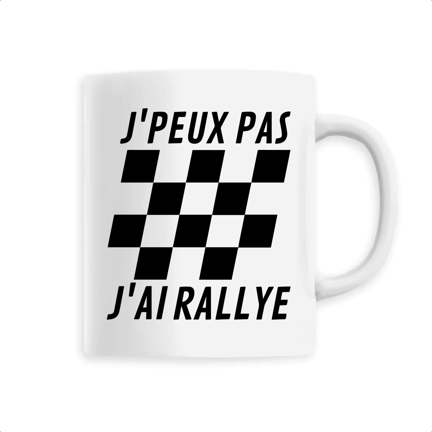 Mug J'peux pas j'ai rallye 