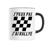 Mug J'peux pas j'ai rallye 