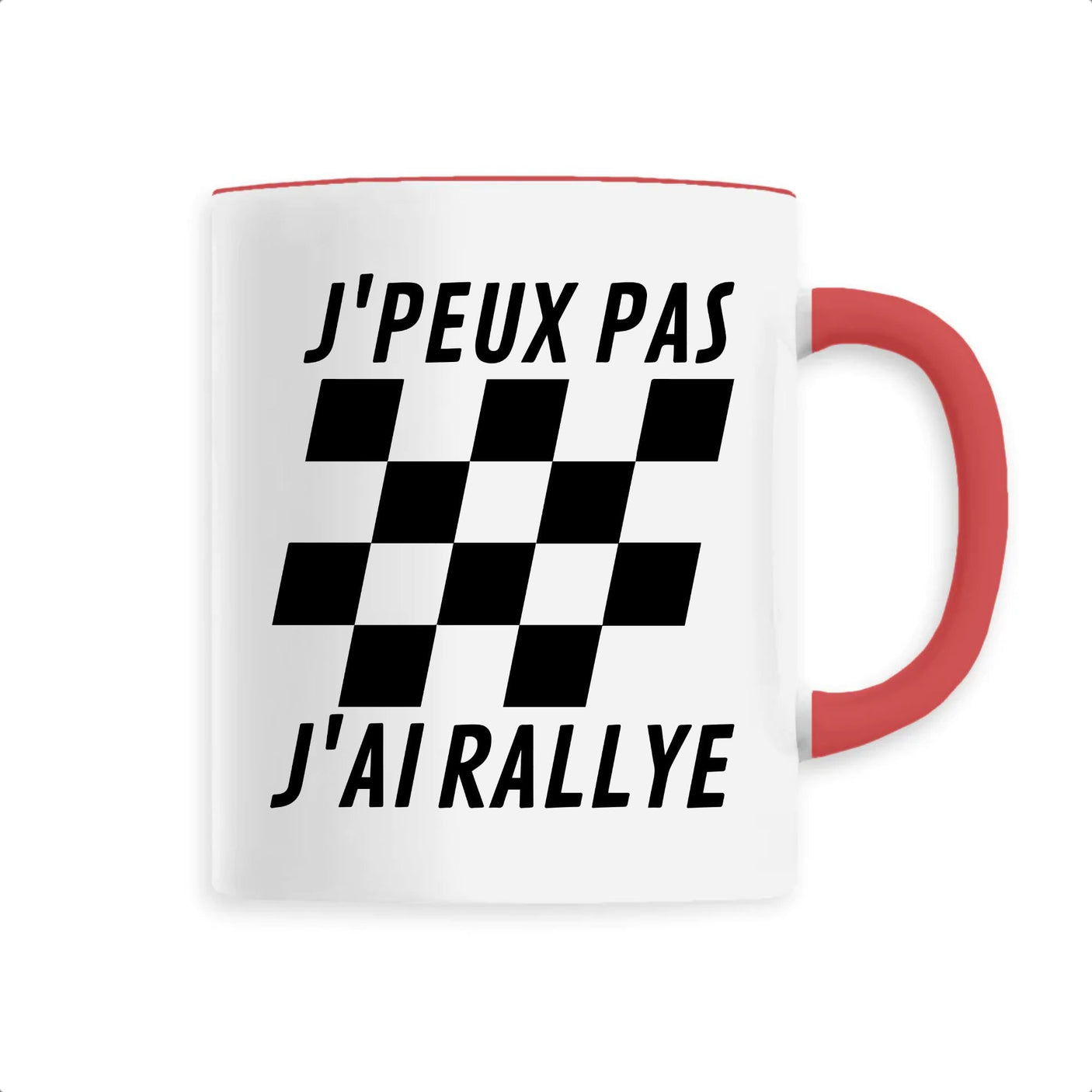 Mug J'peux pas j'ai rallye 